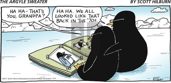 The Argyle Sweater on Sunday March 19, 2017 Comic Strip