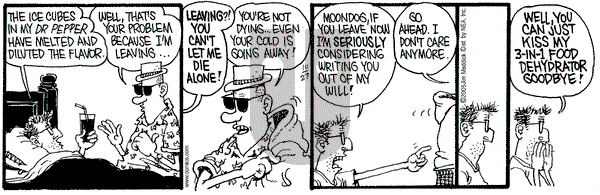 Monty on Thursday October 27, 2005 Comic Strip