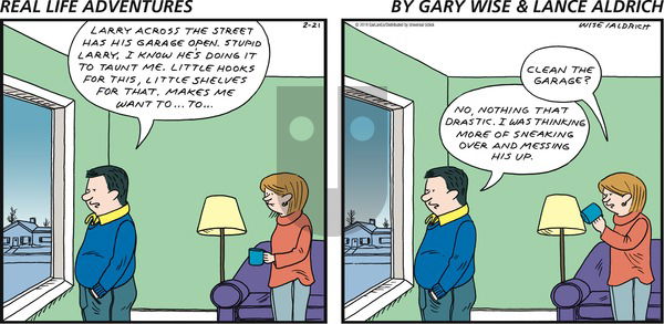 Real Life Adventures on Sunday February 21, 2016 Comic Strip