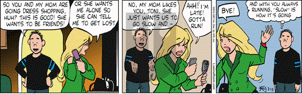 Luann on Saturday March 13, 2010 Comic Strip