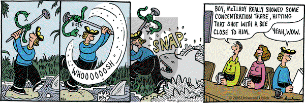 Overboard on Saturday April 25, 2015 Comic Strip