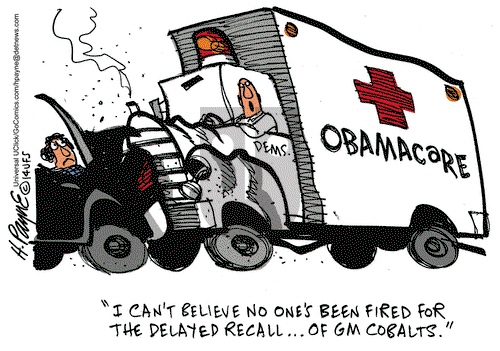 Henry Payne on Monday April 21, 2014 Comic Strip