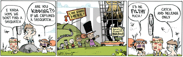 Wallace the Brave on Tuesday July 12, 2016 Comic Strip