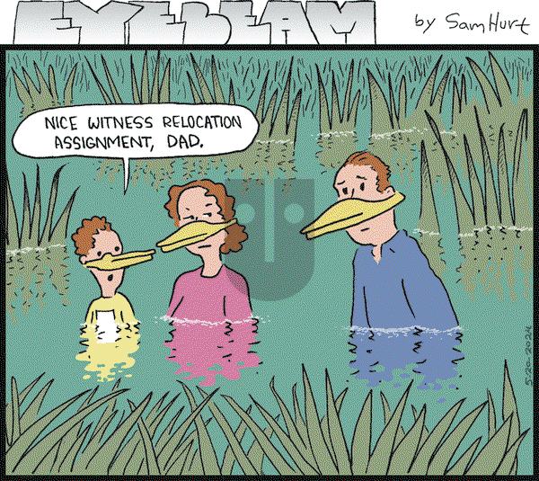 Eyebeam on Monday May 20, 2024 Comic Strip