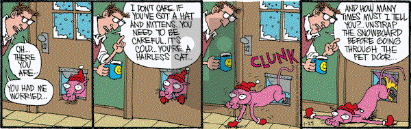 Monty on Wednesday January 29, 2014 Comic Strip