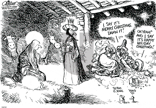 Pat Oliphant on Monday December 12, 2005 Comic Strip