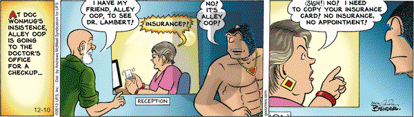 Alley Oop on Monday December 10, 2018 Comic Strip