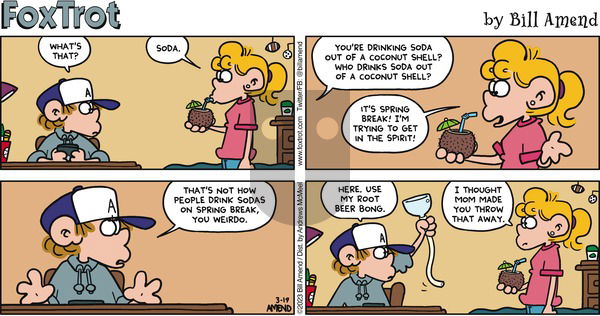 FoxTrot - Sunday March 19, 2023 Comic Strip