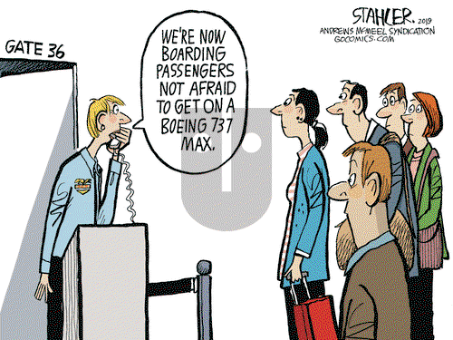 Jeff Stahler on Wednesday March 13, 2019 Comic Strip