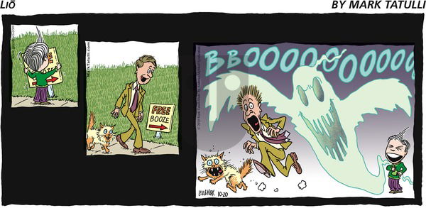 Lio on Sunday October 20, 2019 Comic Strip