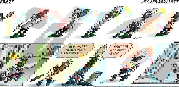Frazz on Sunday September 16, 2007 Comic Strip
