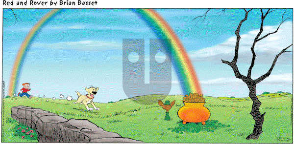 Red and Rover on Sunday March 15, 2009 Comic Strip