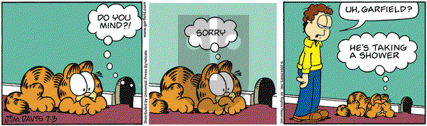 Garfield on Saturday July 3, 2004 Comic Strip