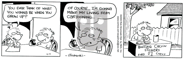 Soup to Nutz - Old on Tuesday April 19, 2005 Comic Strip