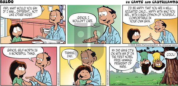 Baldo on Sunday January 1, 2012 Comic Strip