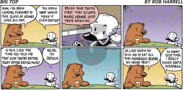 Big Top on Sunday October 29, 2006 Comic Strip