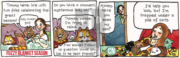 Breaking Cat News on Saturday September 22, 2018 Comic Strip