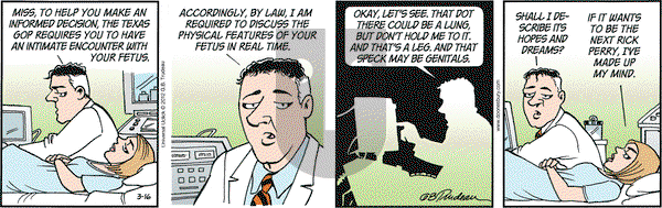 Doonesbury on Friday March 16, 2012 Comic Strip