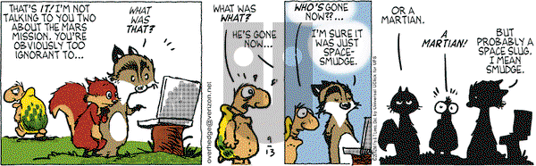 Over the Hedge on Thursday September 13, 2012 Comic Strip