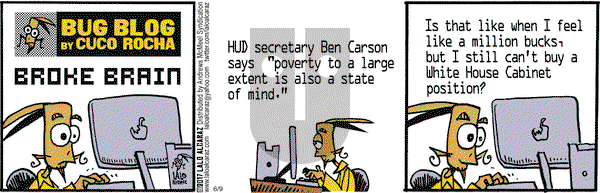 La Cucaracha on Friday June 9, 2017 Comic Strip