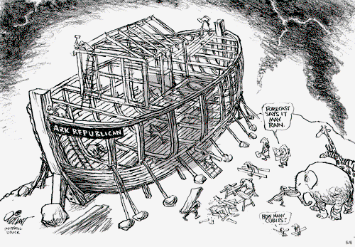 Pat Oliphant on Tuesday May 6, 2014 Comic Strip