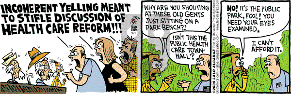 La Cucaracha on Tuesday September 1, 2009 Comic Strip