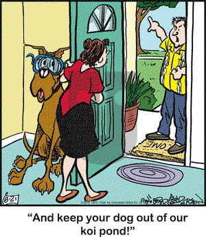 Marmaduke on Friday August 21, 2015 Comic Strip