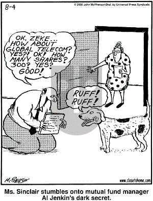 Close to Home - Friday August 4, 2000 Comic Strip