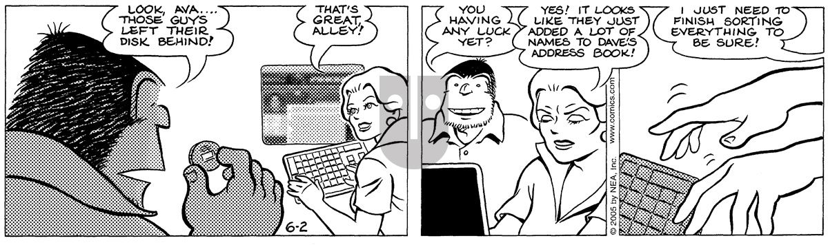 Alley Oop - Thursday June 2, 2005 Comic Strip