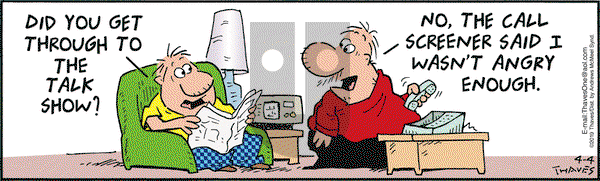 Frank and Ernest on Thursday April 4, 2019 Comic Strip