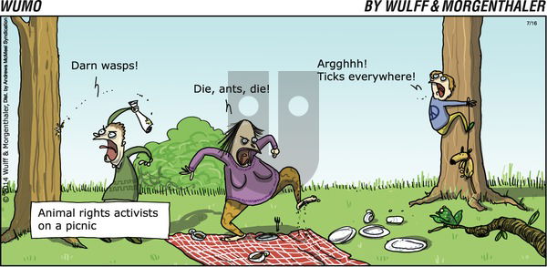 WuMo on Sunday July 16, 2017 Comic Strip