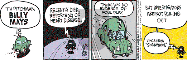 La Cucaracha on Saturday July 18, 2009 Comic Strip