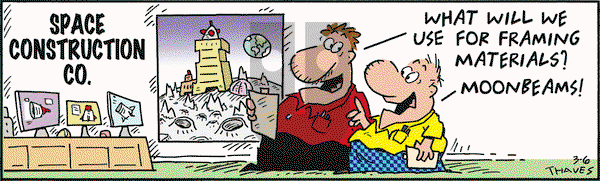 Frank and Ernest on Tuesday March 6, 2018 Comic Strip