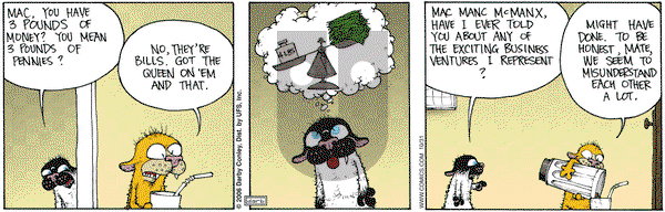Get Fuzzy on Tuesday October 31, 2006 Comic Strip