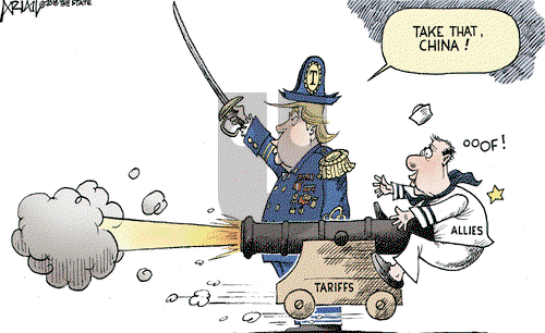 Robert Ariail on Tuesday March 6, 2018 Comic Strip