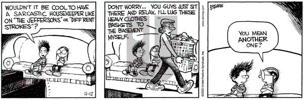 Grand Avenue on Tuesday August 6, 2002 Comic Strip