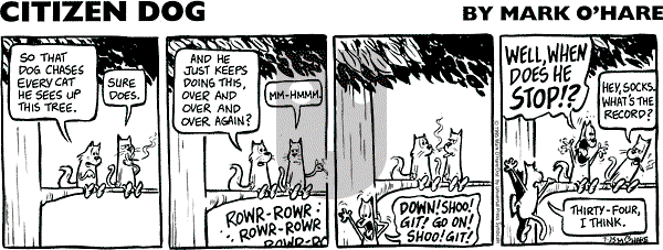 Citizen Dog on Monday July 7, 2025 Comic Strip