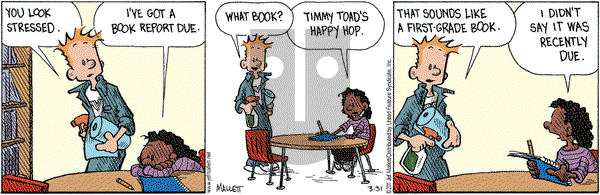 Frazz on Thursday March 31, 2011 Comic Strip