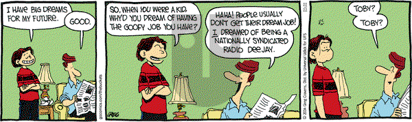 The Buckets on Saturday November 22, 2014 Comic Strip