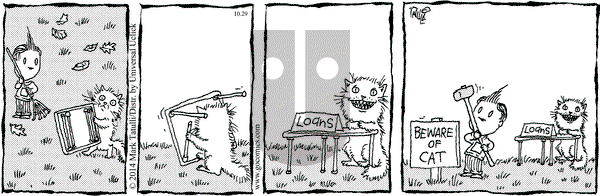 Lio on Wednesday October 29, 2014 Comic Strip