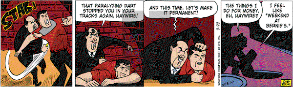 Rip Haywire on Monday September 28, 2009 Comic Strip