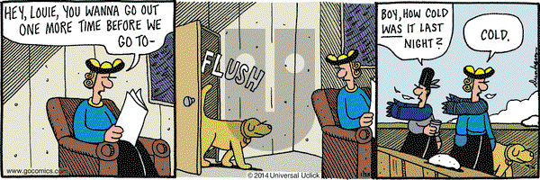 Overboard on Saturday January 25, 2014 Comic Strip