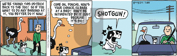 Pooch Cafe on Thursday January 25, 2018 Comic Strip