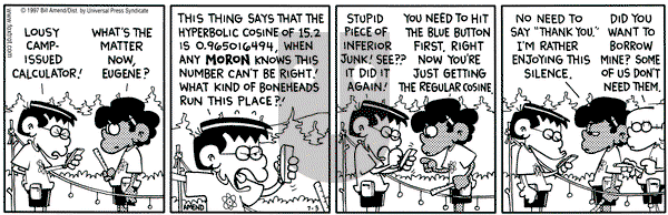 FoxTrot on Thursday July 3, 1997 Comic Strip