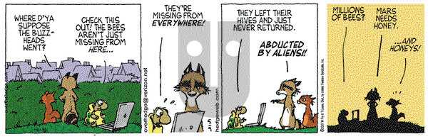 Over the Hedge on Wednesday May 9, 2007 Comic Strip