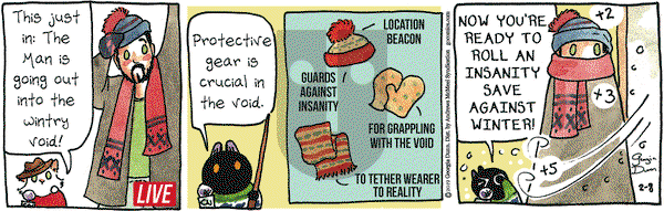 Breaking Cat News on Friday February 8, 2019 Comic Strip