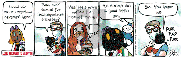 Breaking Cat News on Thursday September 24, 2020 Comic Strip