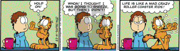 Garfield on Tuesday October 25, 2011 Comic Strip