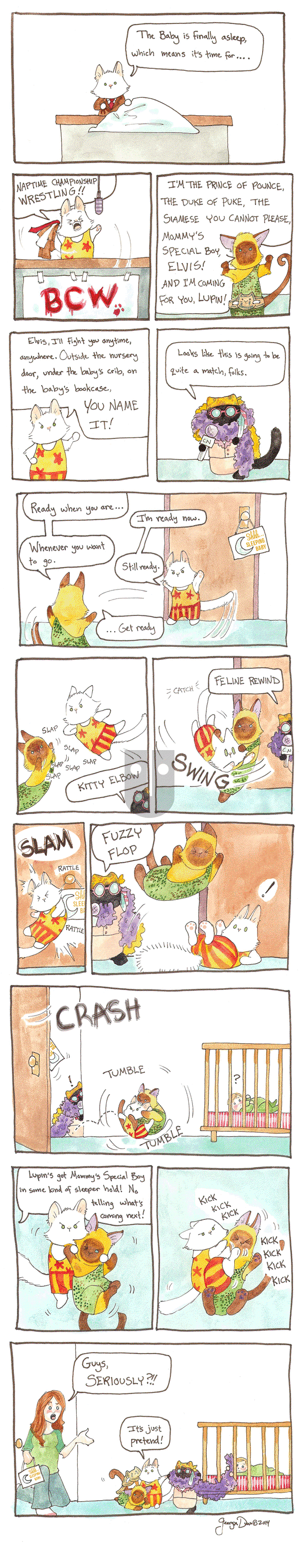 Breaking Cat News on Thursday May 14, 2015 Comic Strip