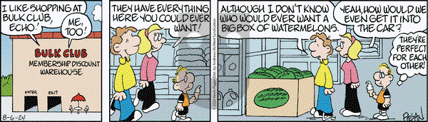 Drabble - Tuesday August 6, 2024 Comic Strip